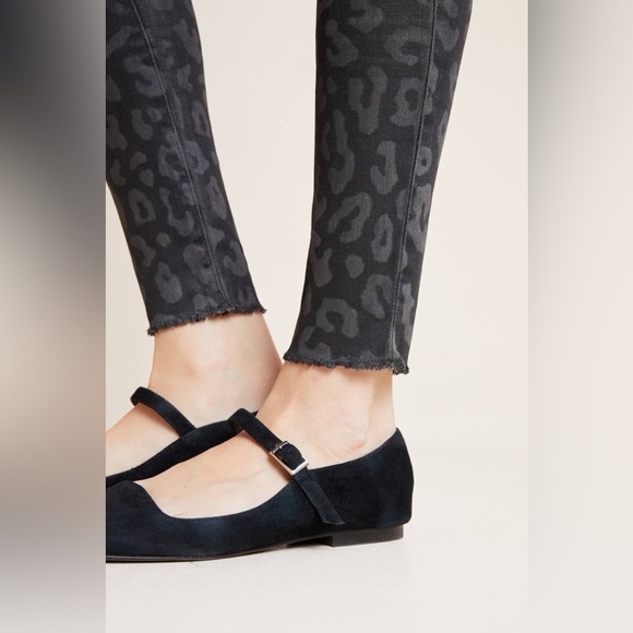 NWT Anthropologie DL1961 Farrow Leopard High-Rise Skinny Jeans - Size 29 - Picture 3 of 6